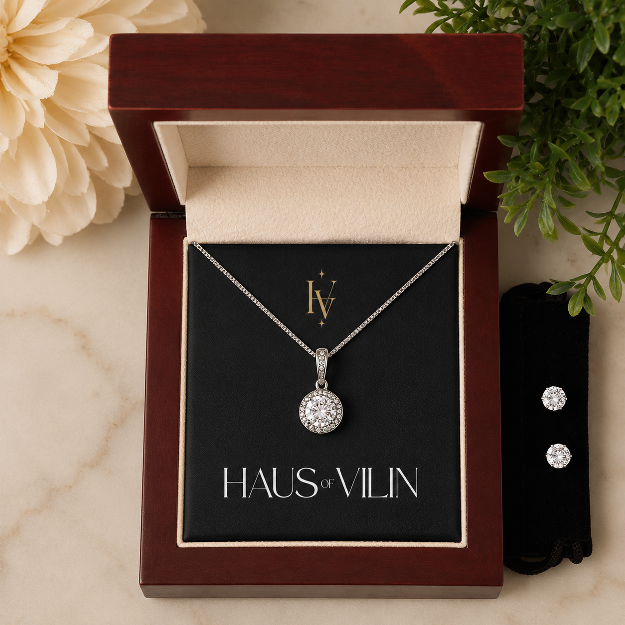 Eternal Hope Necklace & Earring Set
