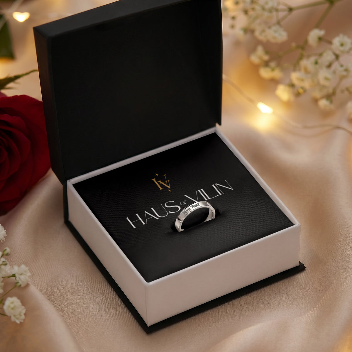 Classic Engraved Custom Ring