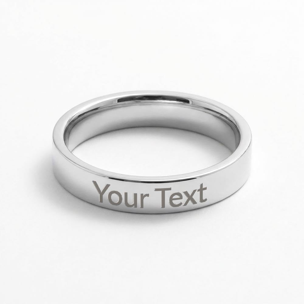 Classic Engraved Custom Ring